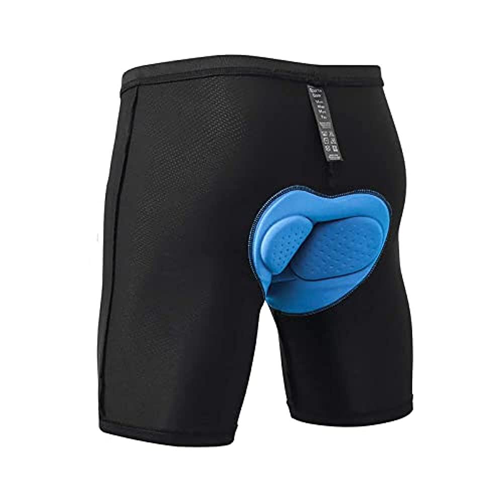 Przewalski Mens Cycling Underwear Shorts 3D Padded Bike Undershorts Bicycle  MTB Liner Shorts with Non-Slip Leg Grip : : Clothing, Shoes 