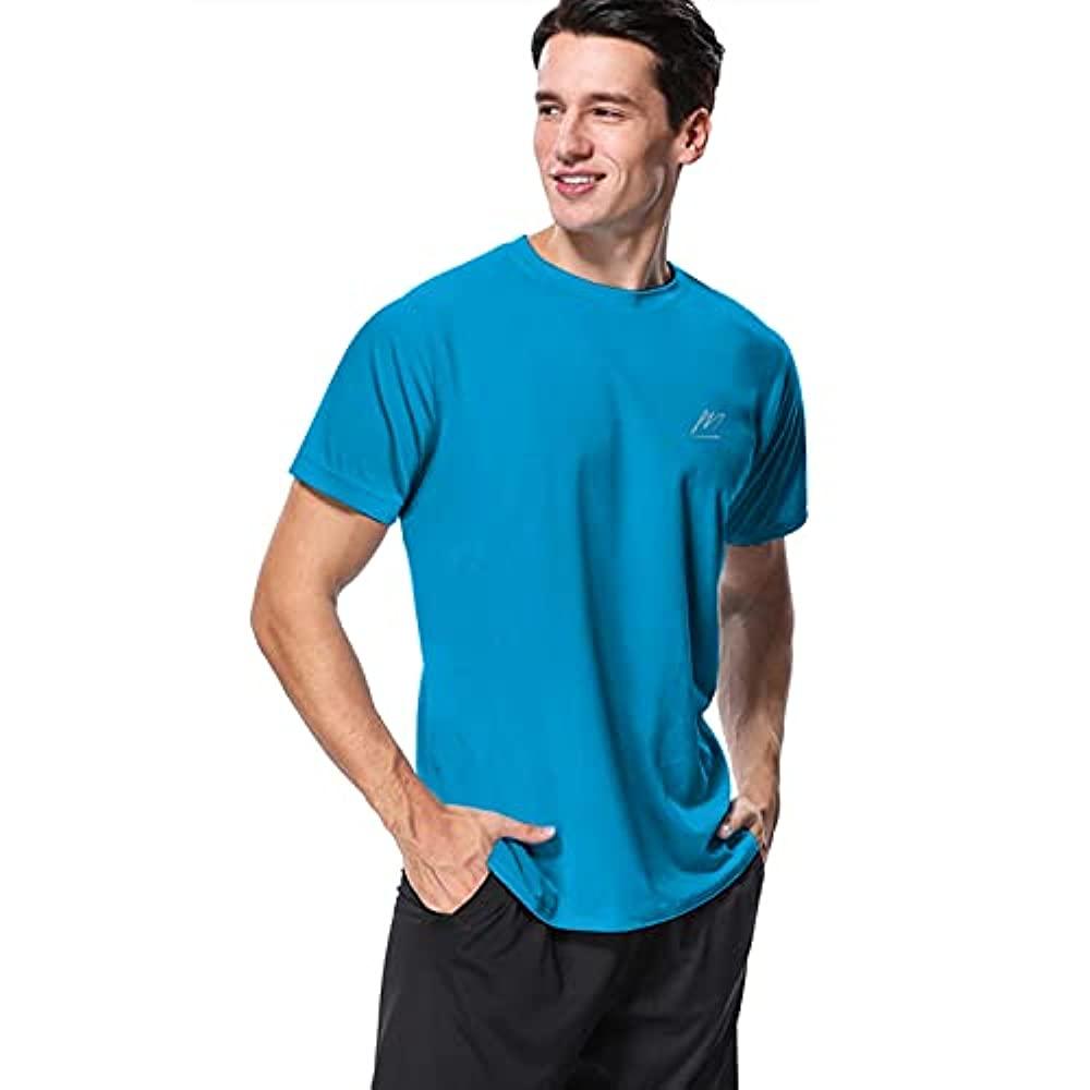 Men's Swim Shirts Rash Guard UPF 50+ Sun Protection Shirt Quick Dry SP