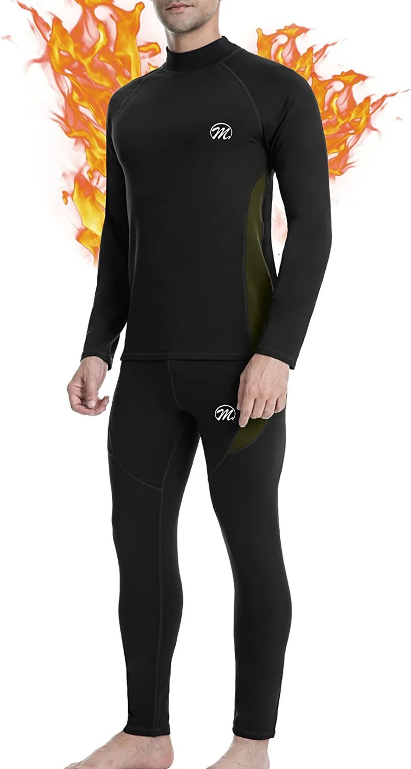 Men's ski outlet base layer set