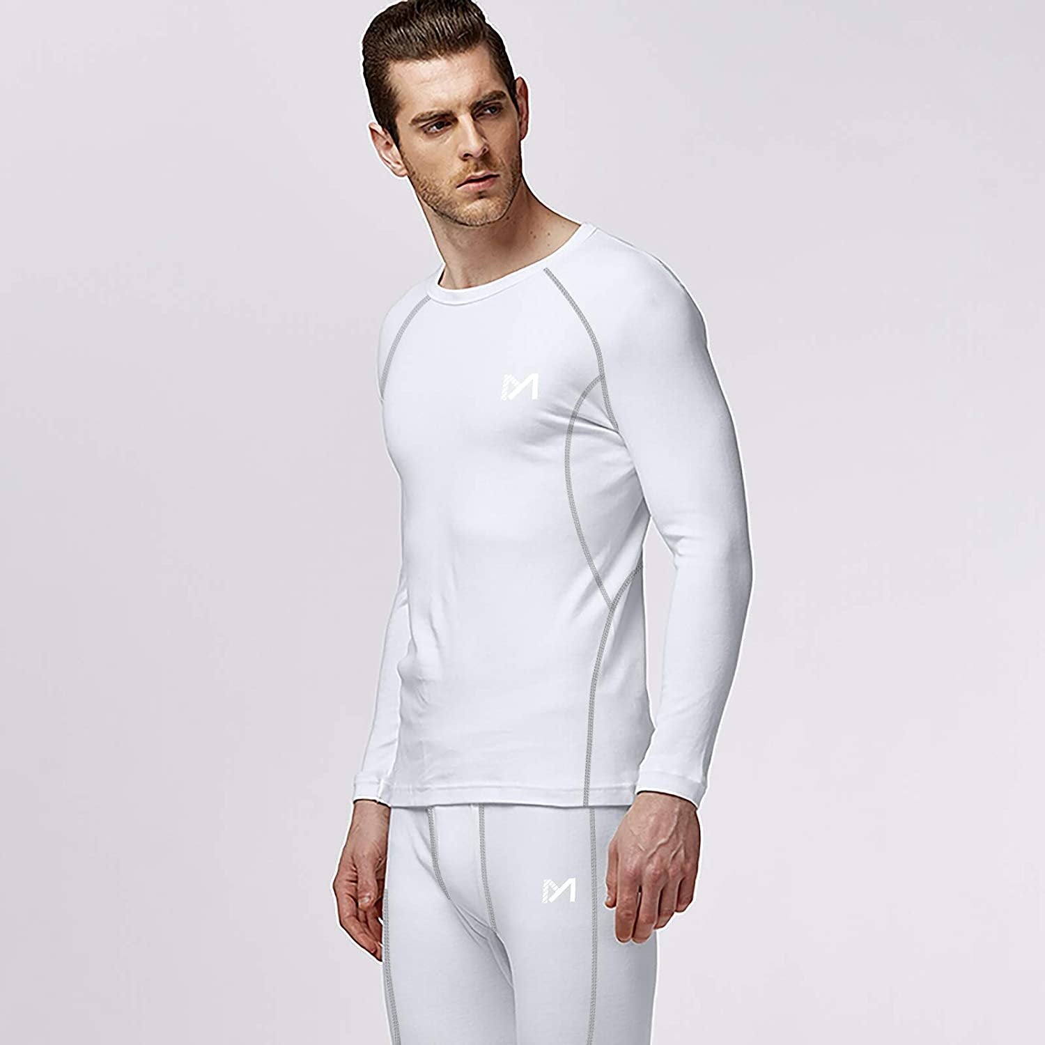 Men's Thermal Underwear Set Sport Long Johns Base Layer – MEETWEE