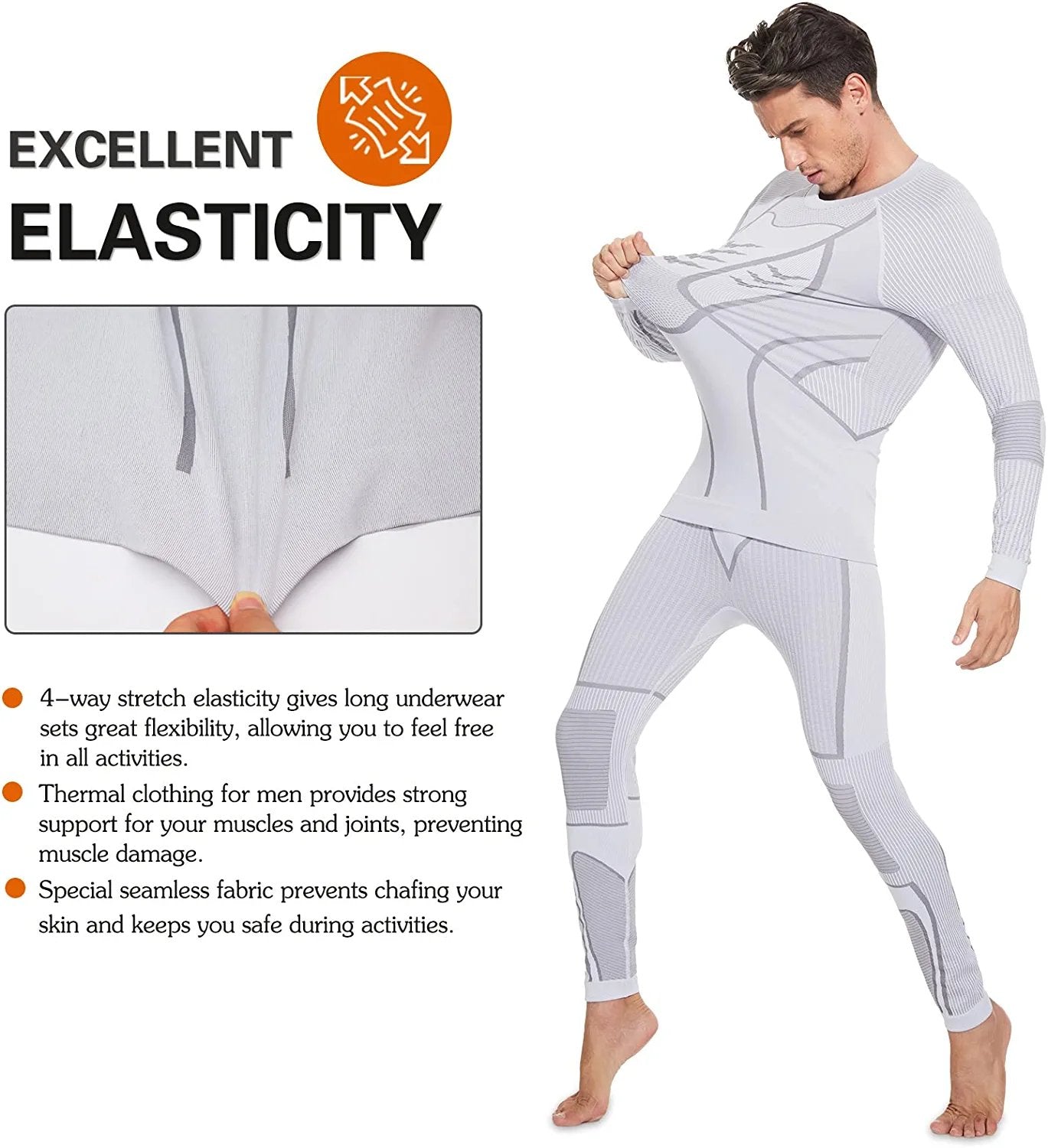 2 Piece/Set Long Johns Men Woman Winter Thermal Suit Male Female Warm Thermal  Underwear Clothing