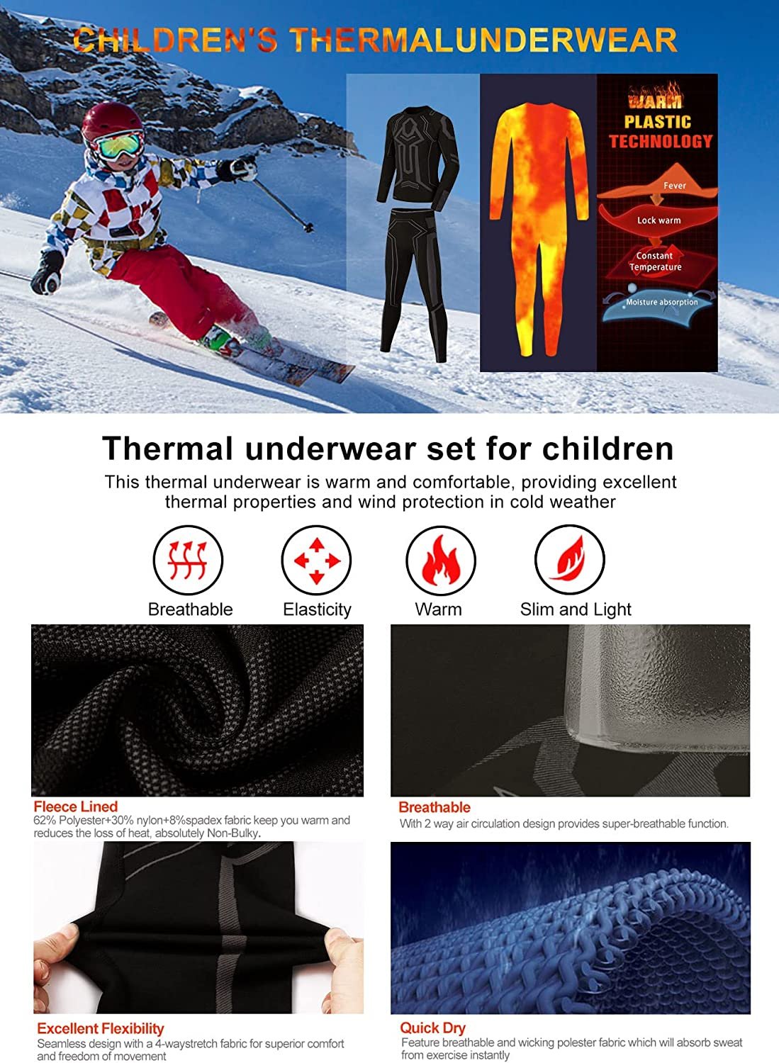 Heat keep hot sale long underwear