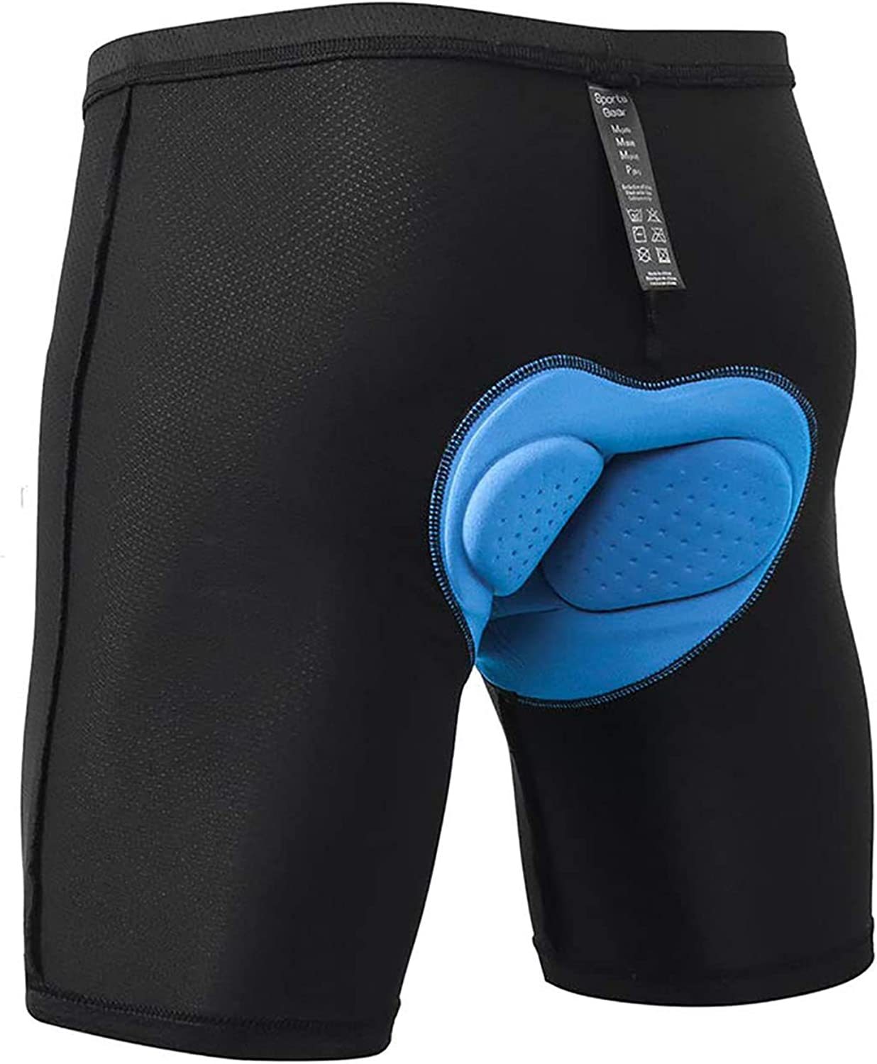 Men's Cycling Shorts 3D Padded Bike Bicycle Tights, Breathable & Absorbent