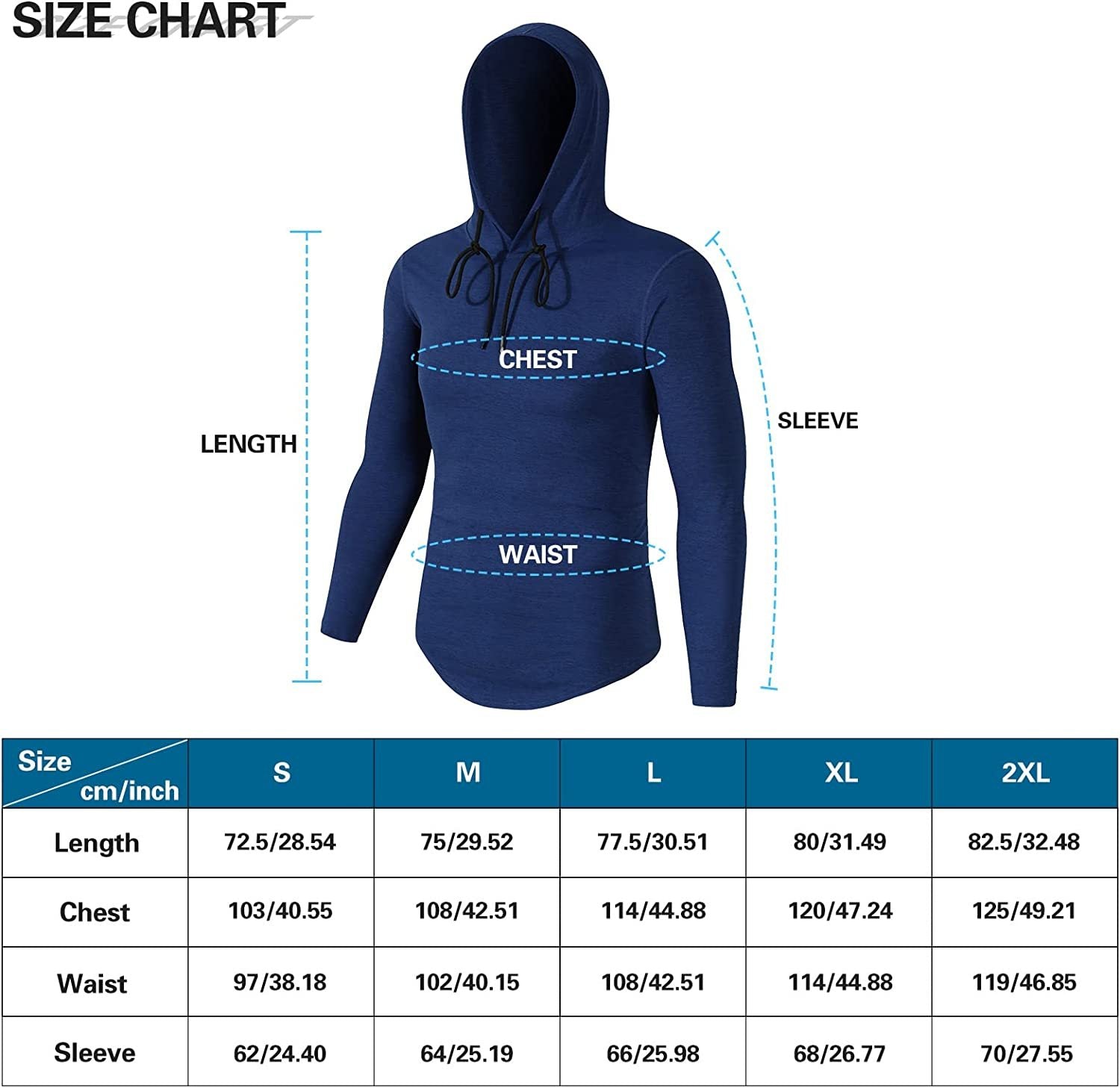 Long sleeve hooded workout shirt best sale